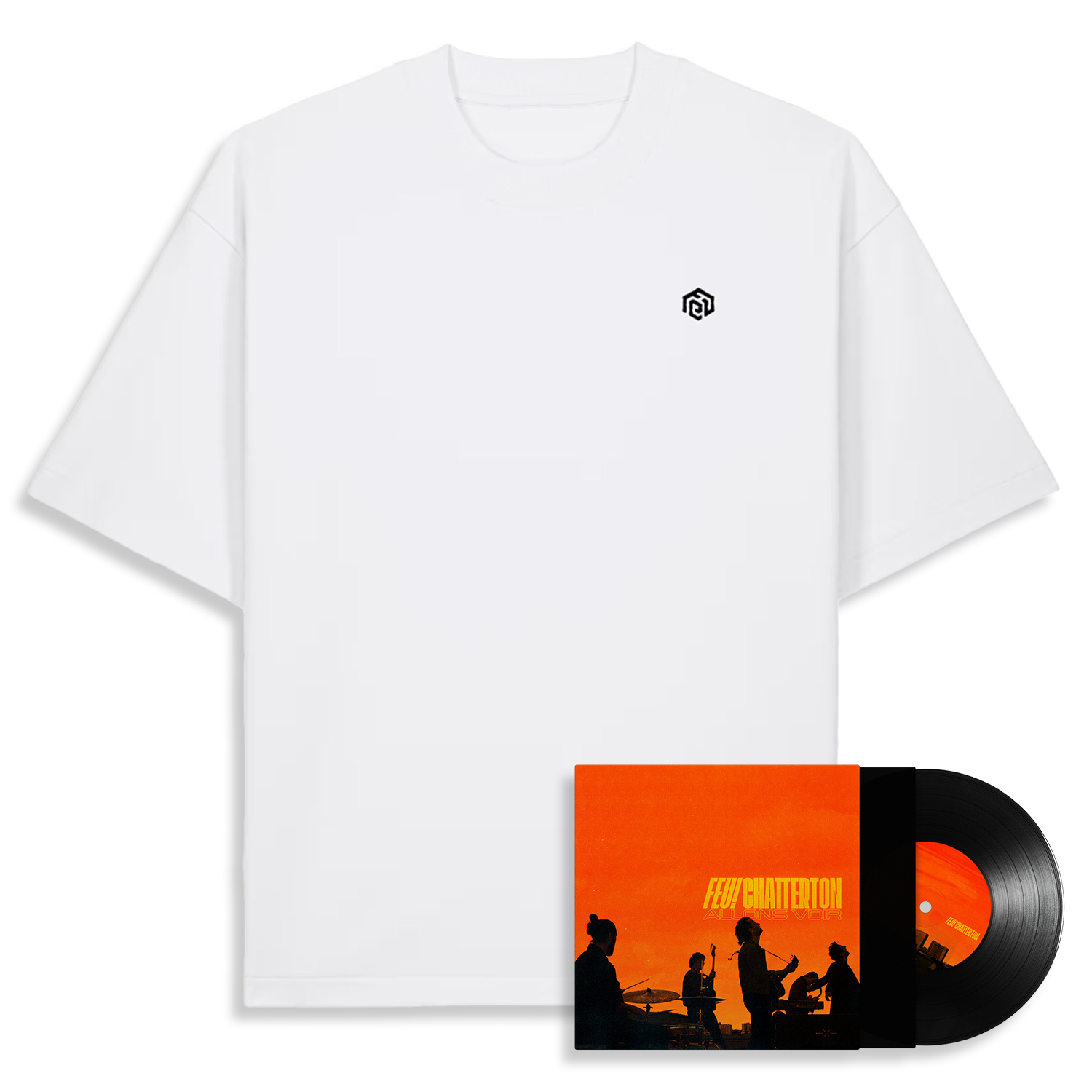 PACK 45 TOURS "ALLONS VOIR" (EXCLUSIVITÉ BOUTIQUE) + T-SHIRT "ALLONS VOIR"