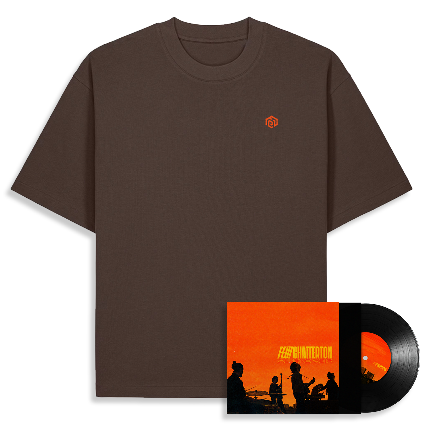 PACK 45 TOURS "ALLONS VOIR" (EXCLUSIVITÉ BOUTIQUE) + T-SHIRT "ALLONS VOIR"
