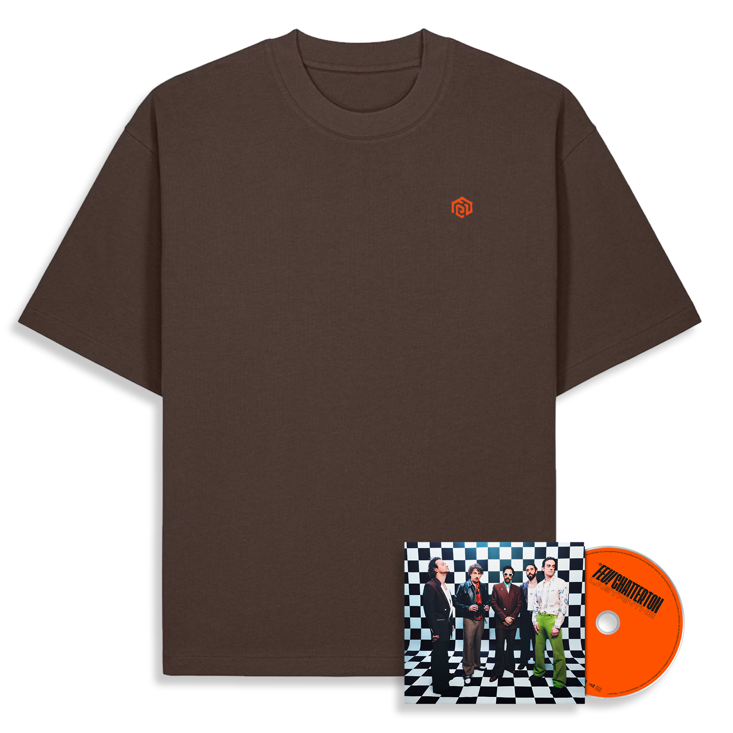 PACK CD VISUEL ALTERNATIF (ÉDITION LIMITÉE & DÉDICACÉE) + T-SHIRT "ALLONS VOIR"